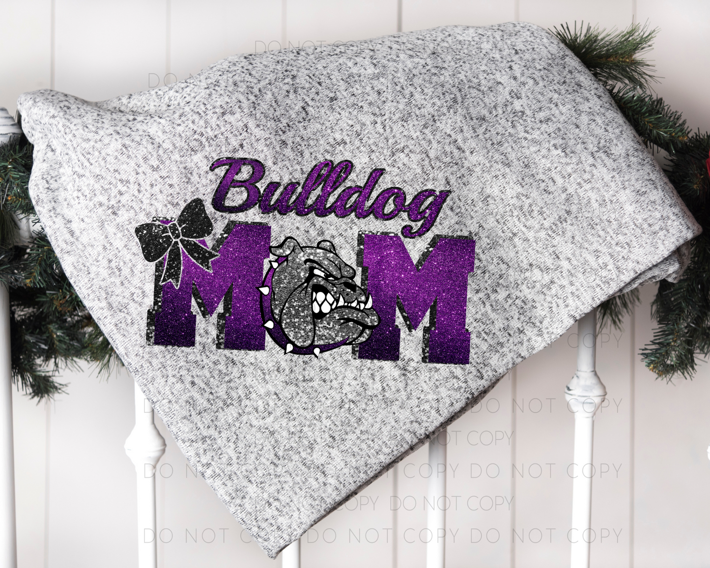Bulldog Mom Blanket