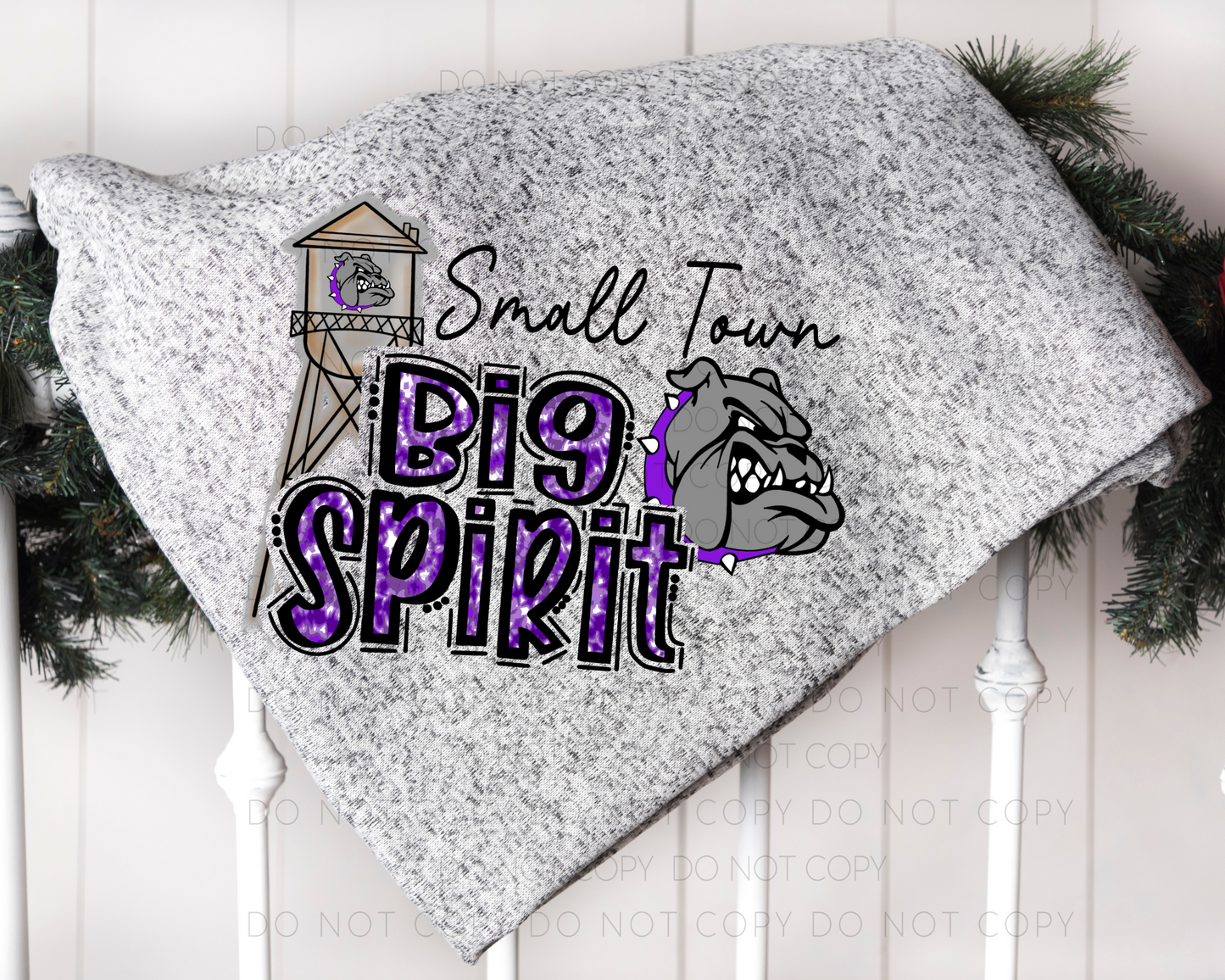 Small Town Big Spirit Blanket