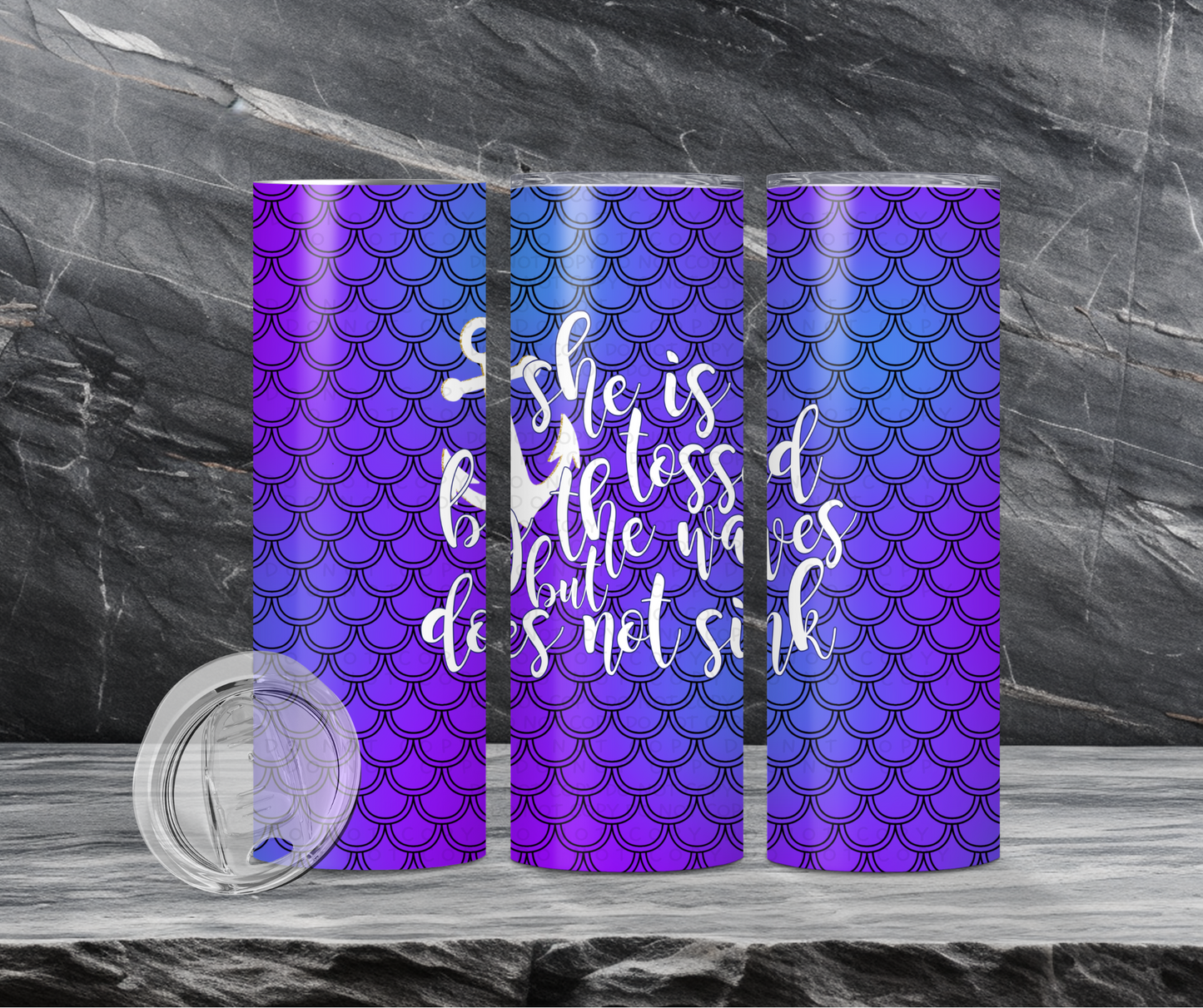 She Is Tossed By The Waves But Does Not Sink