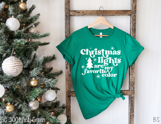 Christmas Lights, Favorite Color